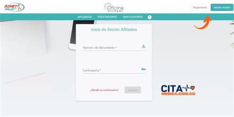 como sacar cita en asmet salud|Cita Médica